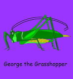 George the grasshopper - online jigsaw puzzle - 9 pieces