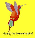 henry the hummingbird - online jigsaw puzzle - 9 pieces