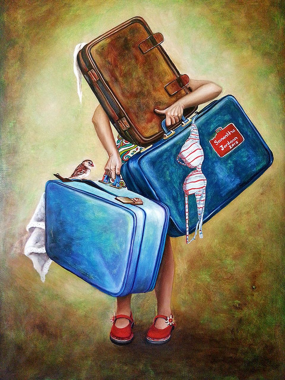Мы в отпуск собираемся актриса. Девушка с чемоданом. Чемодан в живописи. Прикольные чемоданы. Чемодан для девочек.