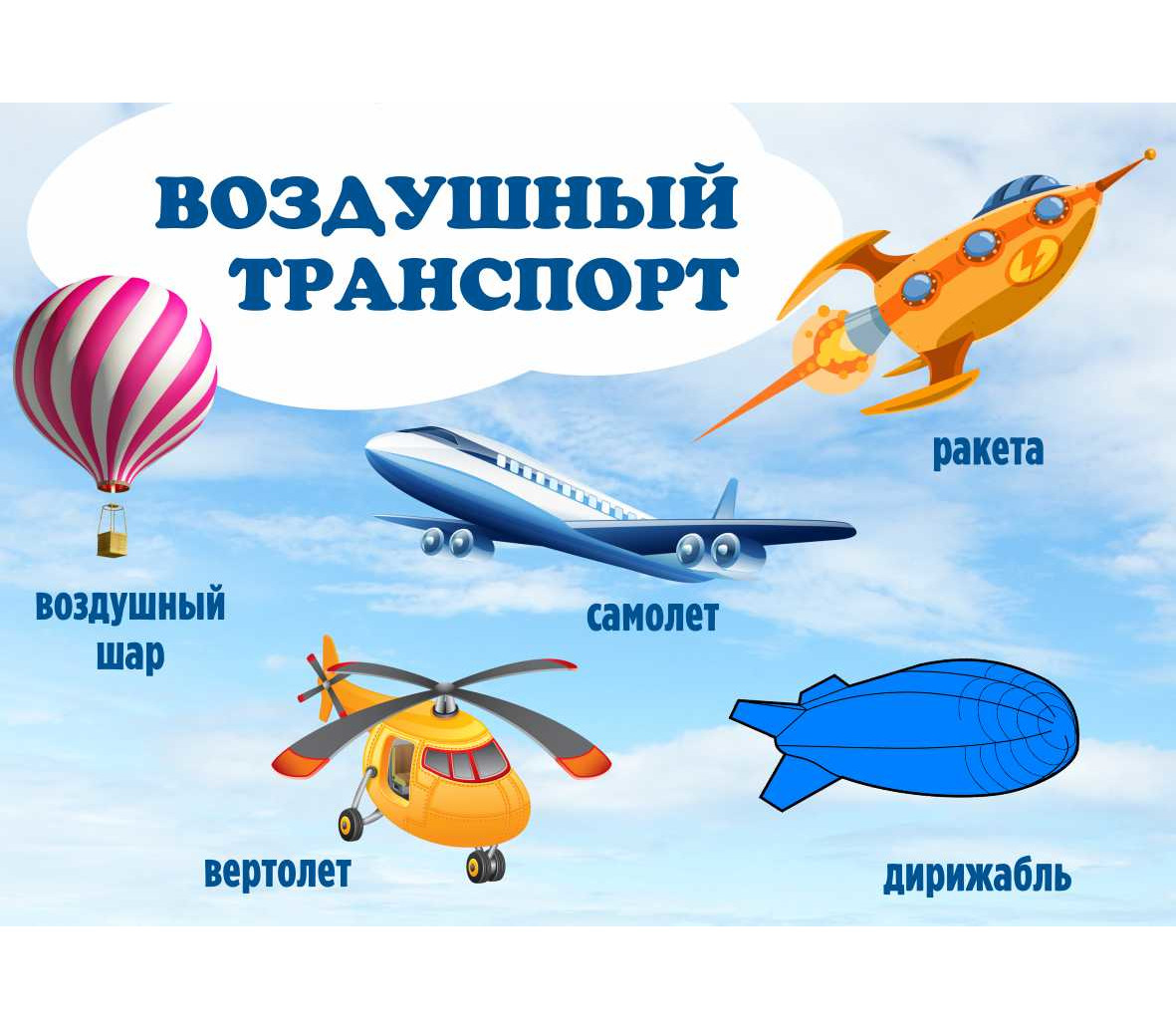 Включи воздушный транспорт. Воздушный транспорт. Воздушный транспорт для детей. Карточки воздушный транспорт. Воздушный транспорт картинки для детей с названиями.